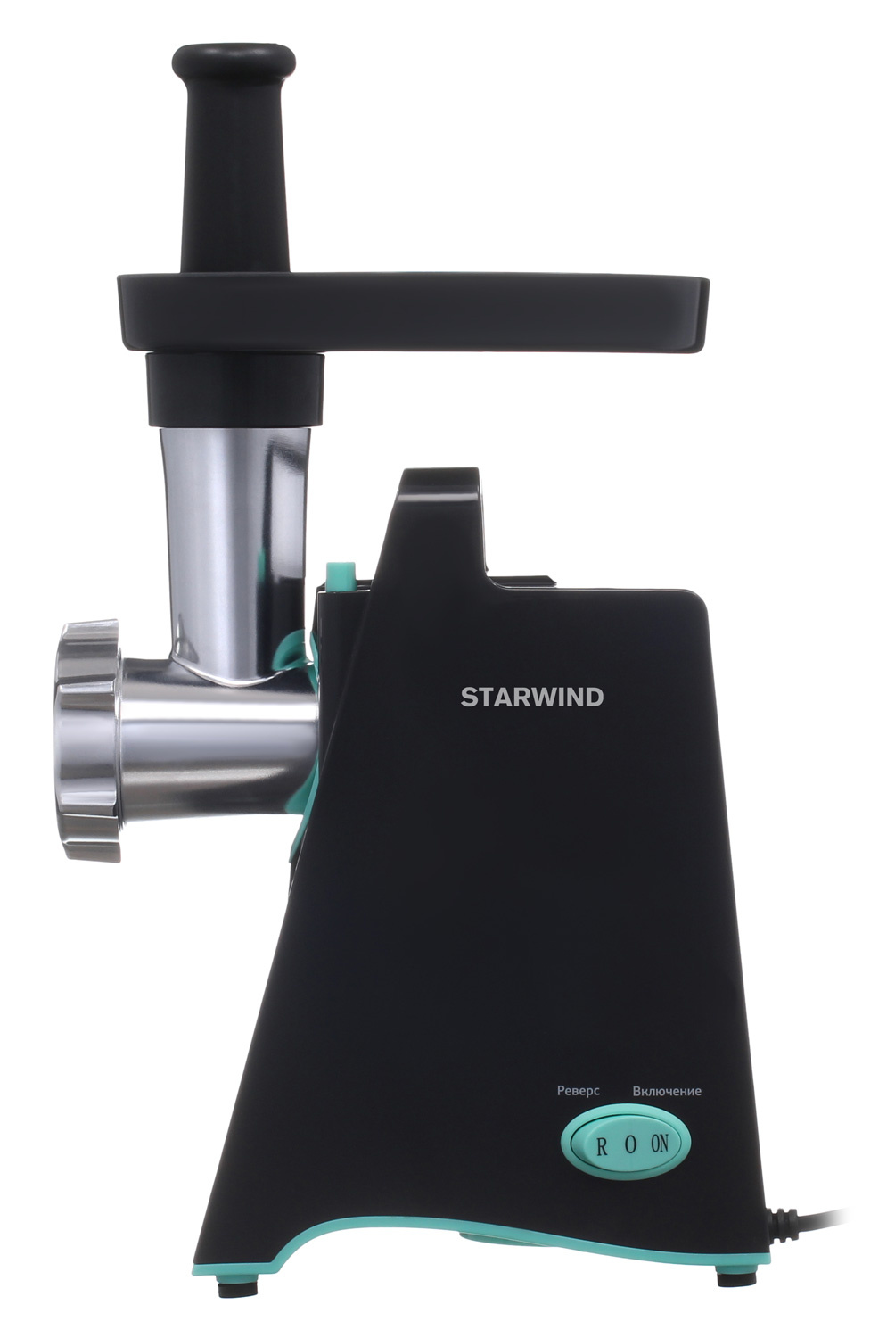 Мясорубка Starwind SMG4480 темно-серый/бирюзовый от магазина Старвинд