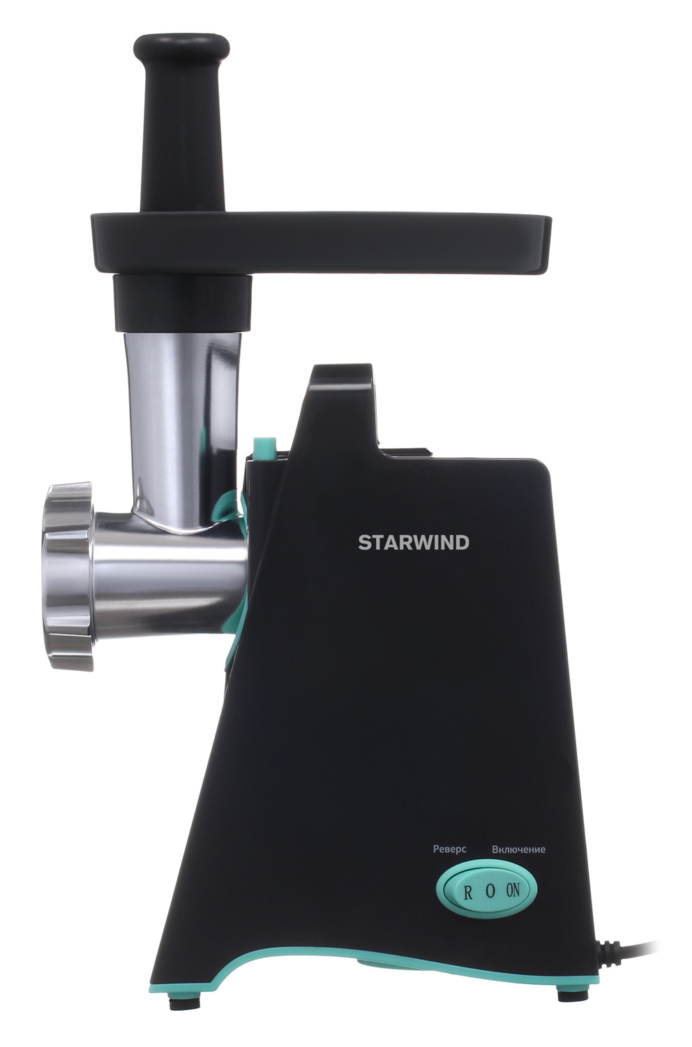 Мясорубка Starwind SMG5480 темно-серый/бирюзовый от магазина Старвинд