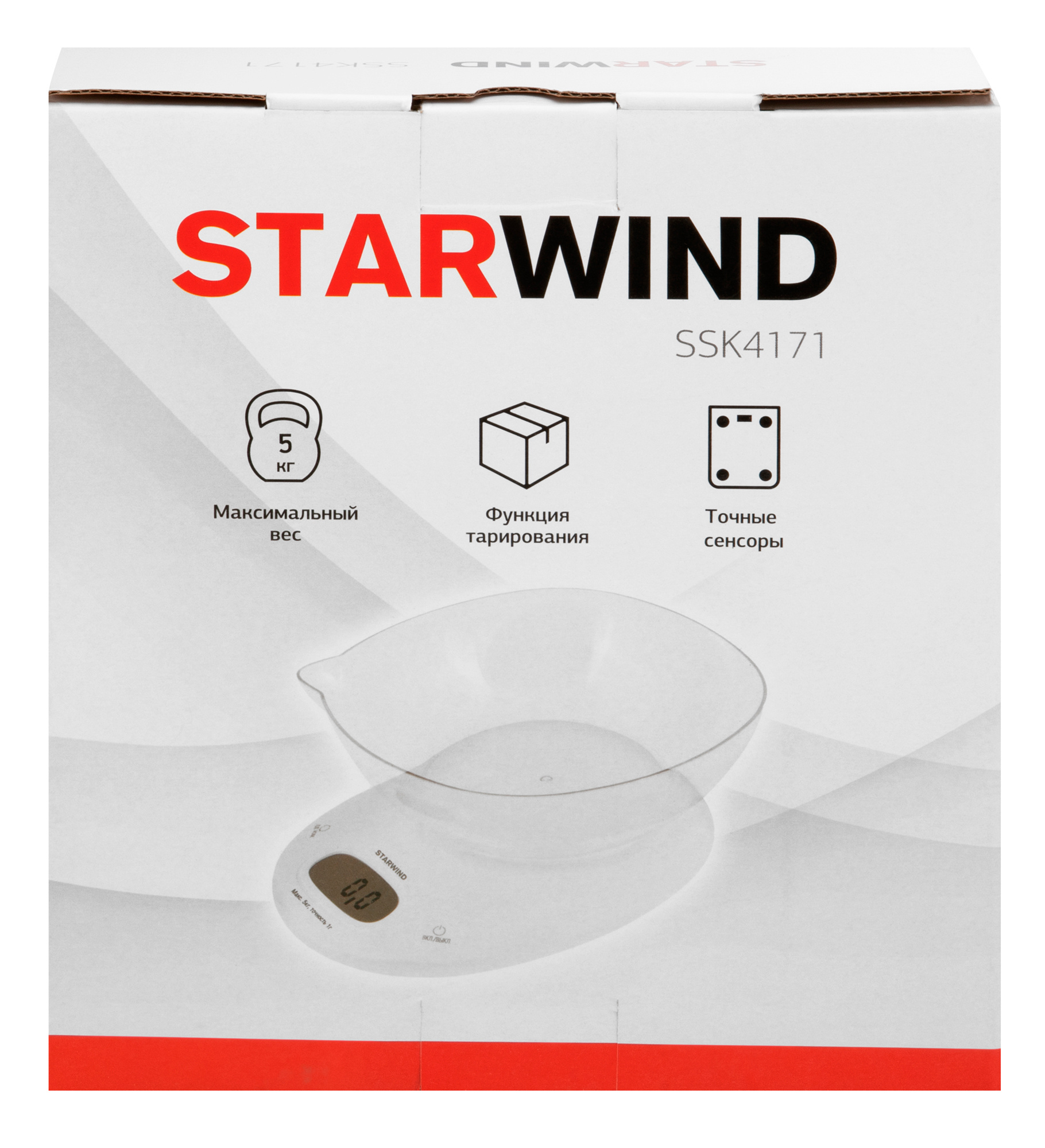 Весы кухонные Starwind SSK4171 белый от магазина Старвинд