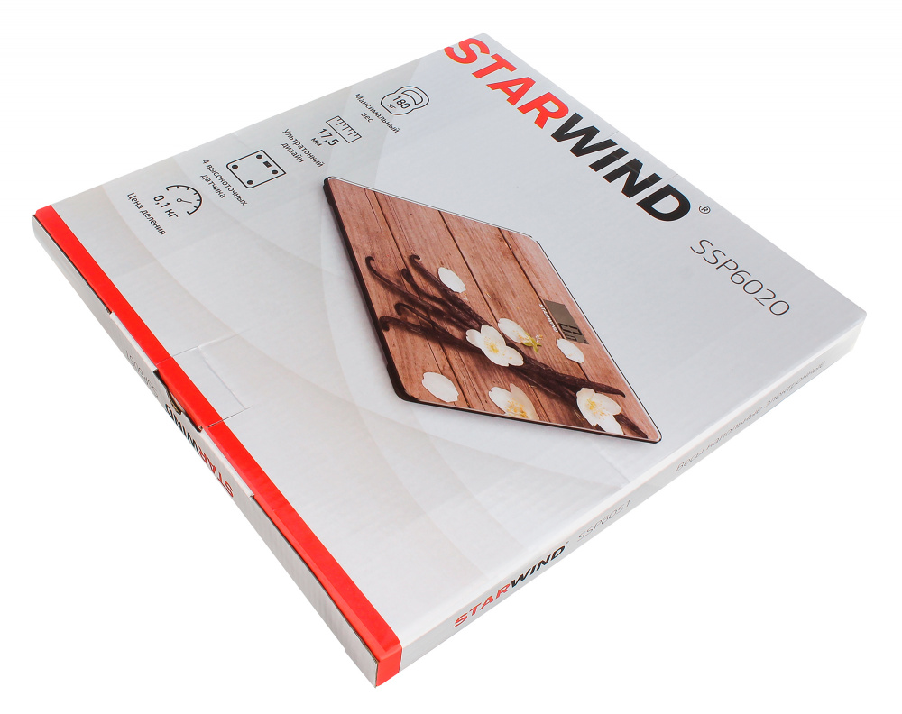 Весы напольные электронные Starwind SSP6020 рисунок от магазина Старвинд