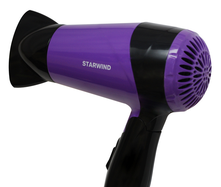 Фен Starwind SHP6102 черный/фиолетовый от магазина Старвинд