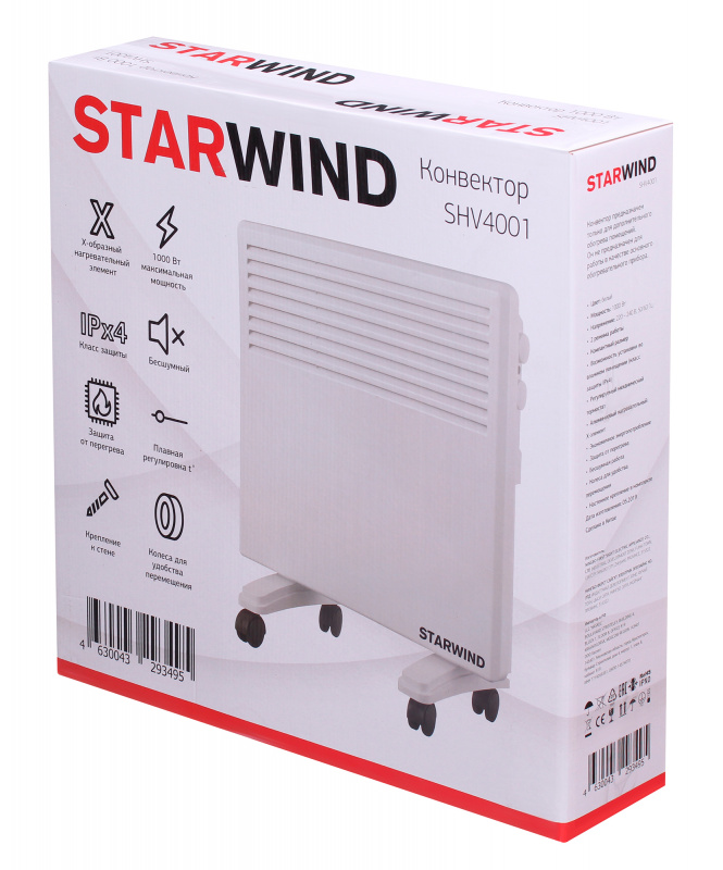 Конвектор Starwind SHV4001 белый от магазина Старвинд