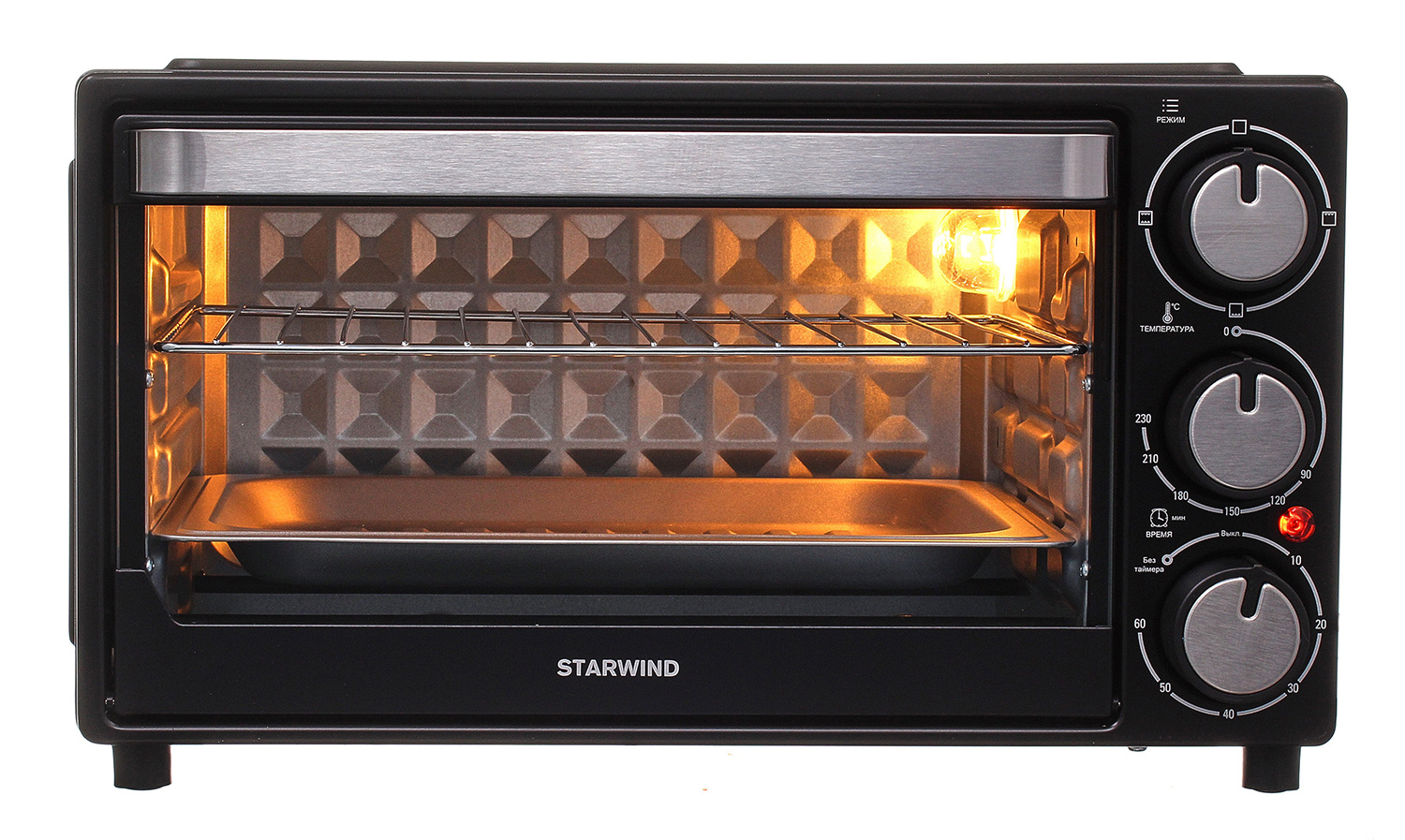 Мини-печь Starwind SMO2001 черный от магазина Старвинд