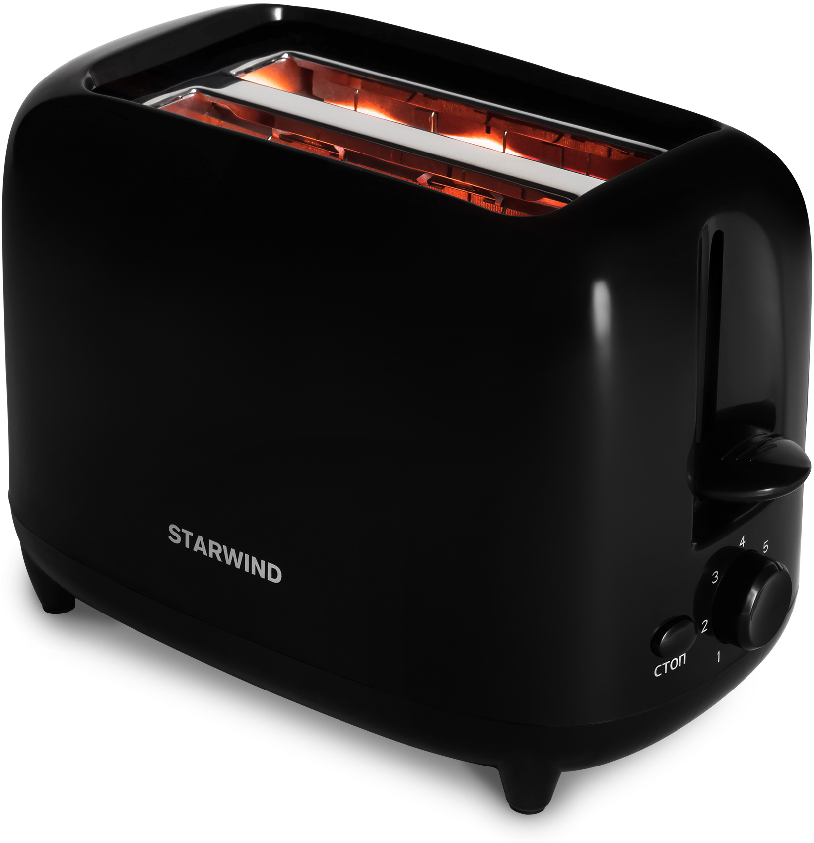 Тостер Starwind ST7002 черный от магазина Старвинд