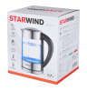 Чайник электрический Starwind SKG5213 черный/серебристый, стекло от магазина Старвинд