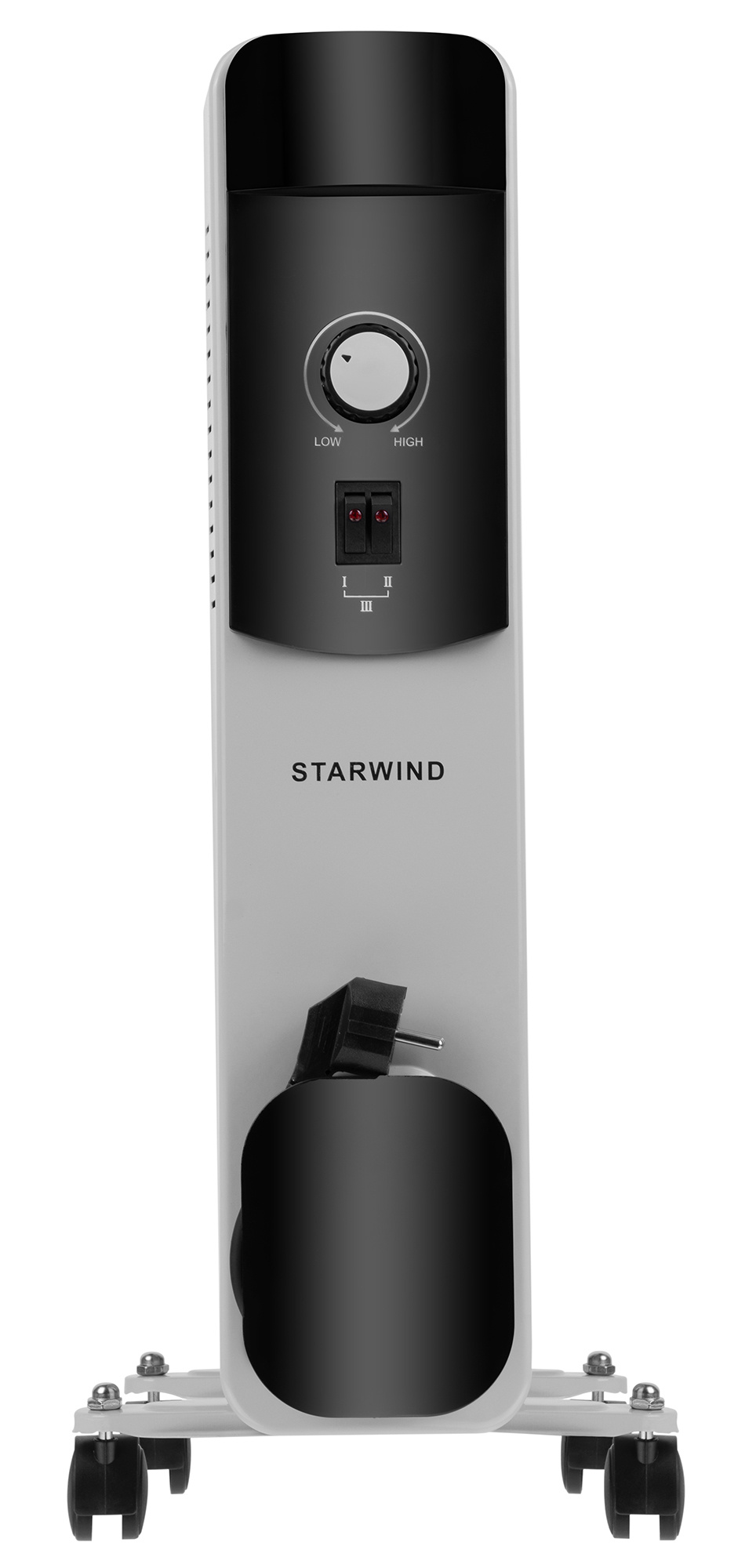 Масляный радиатор Starwind SHV4915 белый/черный от магазина Старвинд