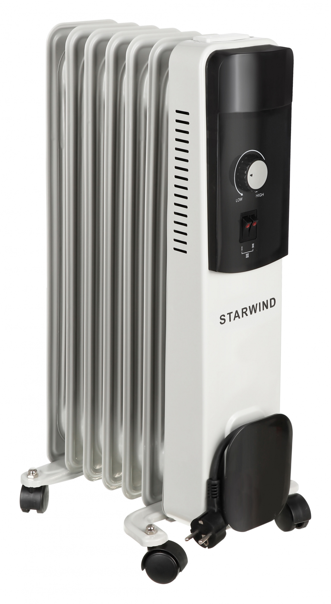 Масляный радиатор Starwind SHV4710 белый от магазина Старвинд