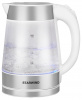Чайник электрический Starwind SKG2011 белый/серебристый, стекло от магазина Старвинд
