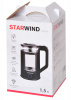 Чайник электрический Starwind SKG2061 черный, стекло от магазина Старвинд
