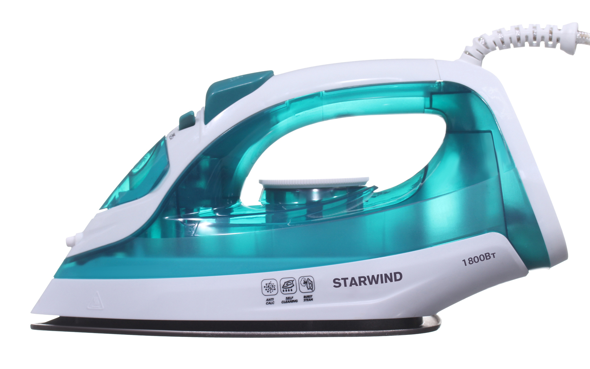 Утюг Starwind SIR6720 зеленый/белый от магазина Старвинд