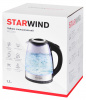Чайник электрический Starwind SKG2082 черный, стекло от магазина Старвинд