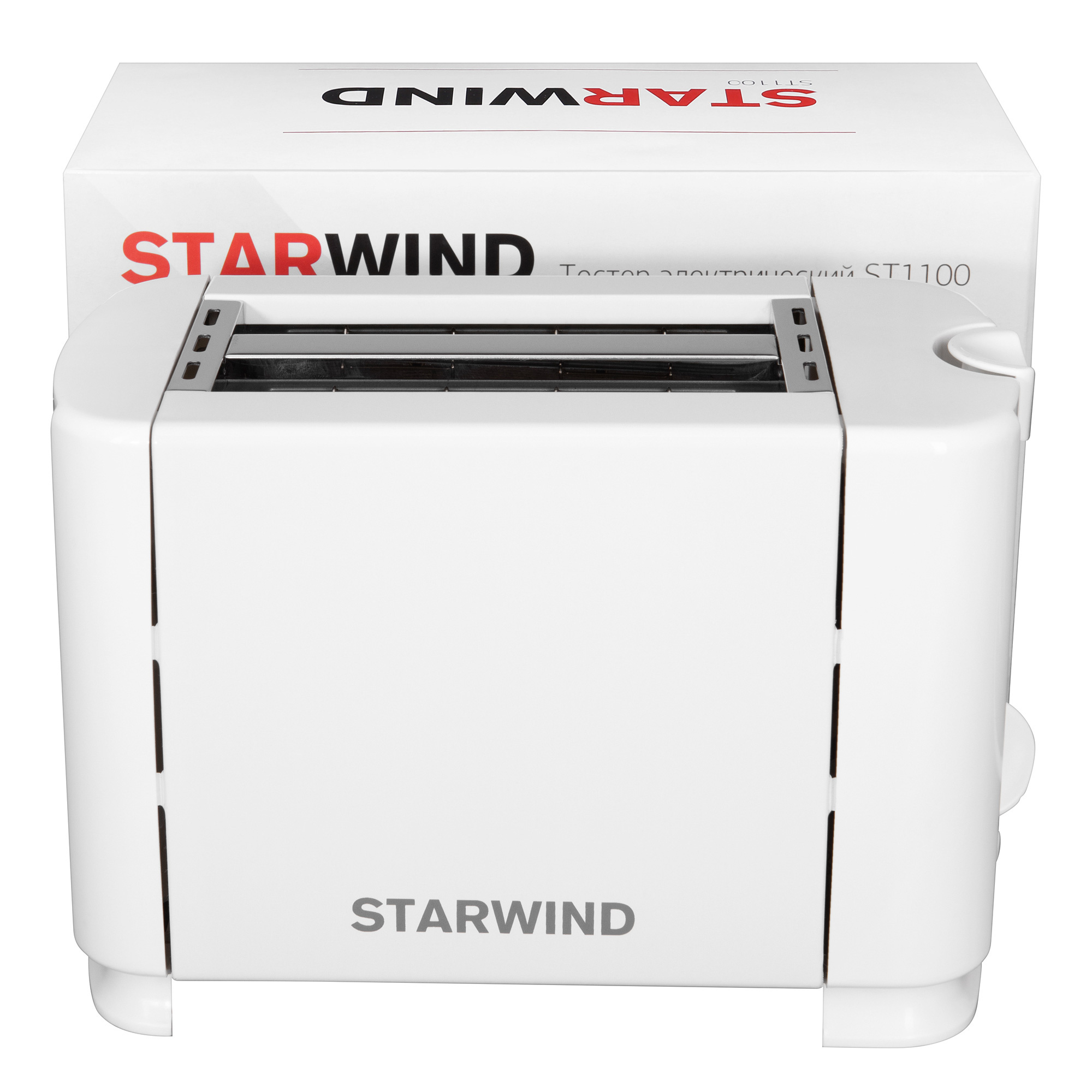Тостер Starwind ST1100 белый/белый от магазина Старвинд
