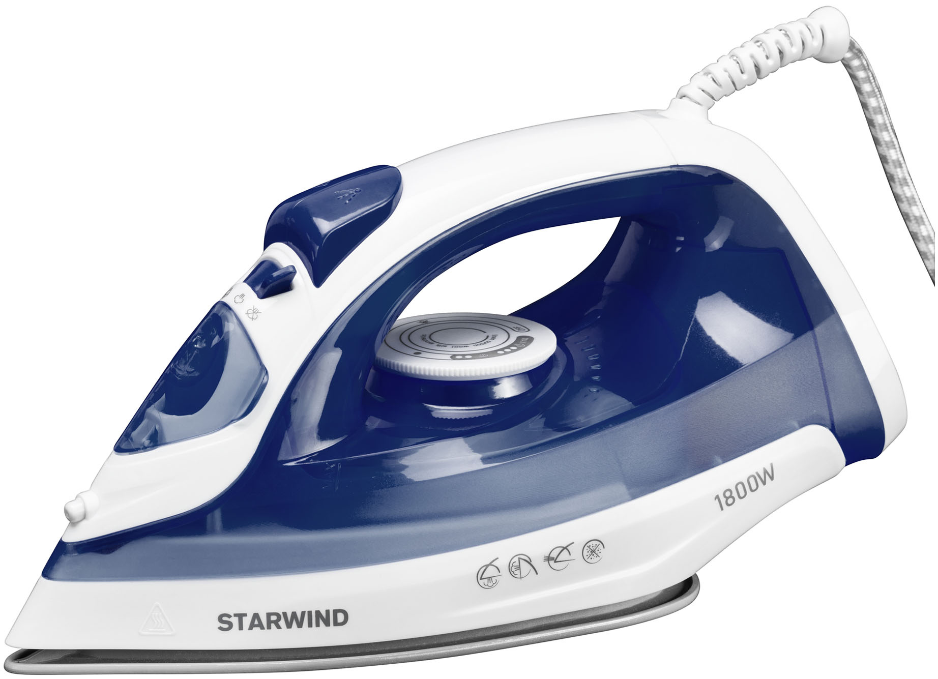 Утюг Starwind SIR2044 темно-синий/белый от магазина Старвинд