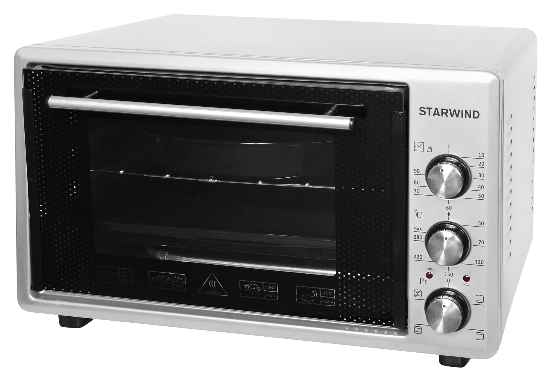 Мини-печь Starwind SMO2021 серый от магазина Старвинд