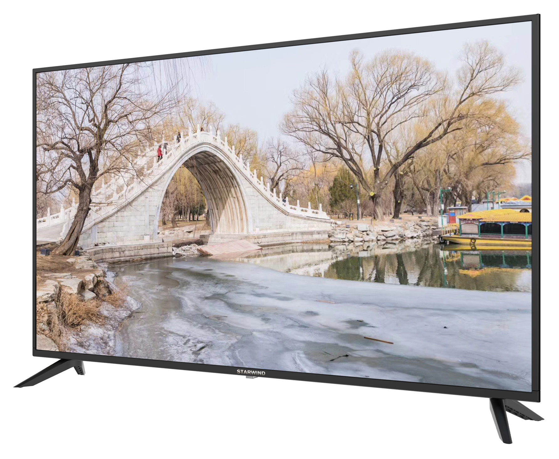 Телевизор Starwind Яндекс.ТВ SW-LED50UB400, 50", LED, 4K Ultra HD, черный от магазина Старвинд