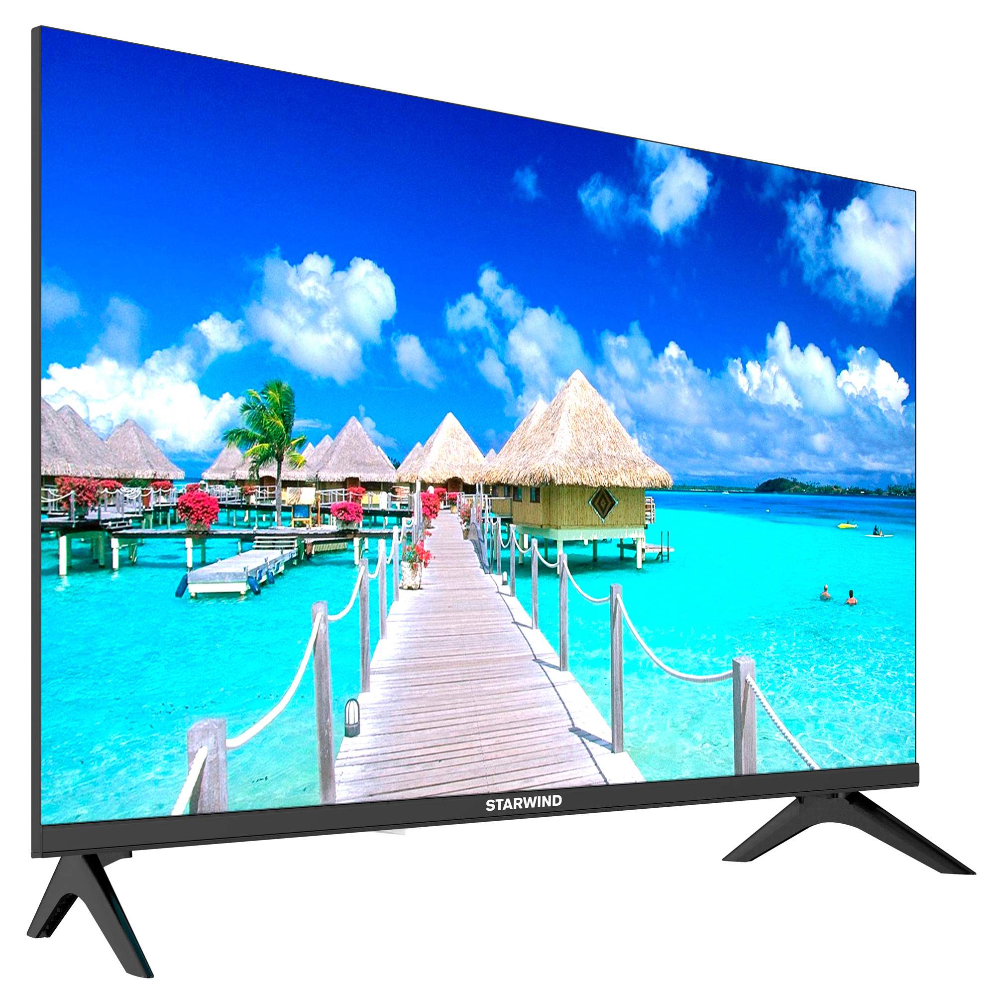 Телевизор Starwind SW-LED32BB202, 32", LED, HD, черный от магазина Старвинд