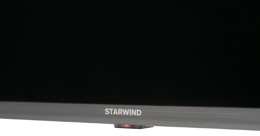 Телевизор Starwind Салют ТВ SW-LED43UB403, 43", LED, 4K Ultra HD, стальной от магазина Старвинд