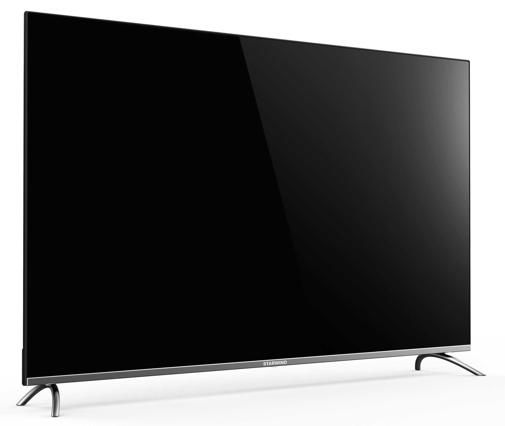 Телевизор Starwind Салют ТВ SW-LED58UB405, 58", LED, 4K Ultra HD, стальной от магазина Старвинд