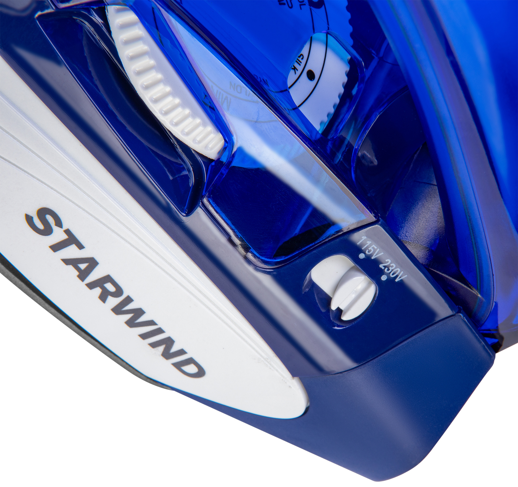 Дорожный утюг Starwind SIR1015 синий/белый от магазина Старвинд