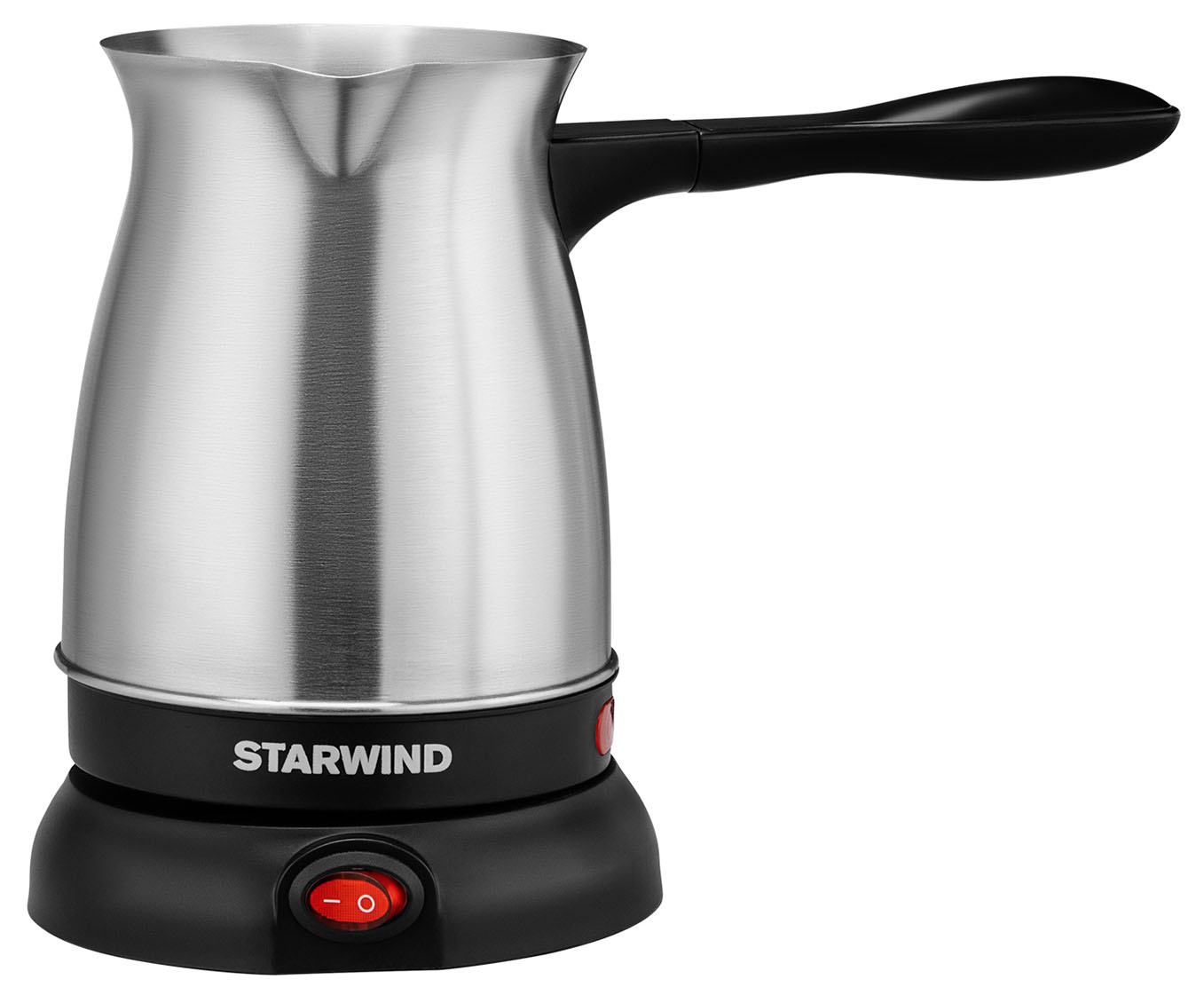 Кофеварка Электрическая турка Starwind STG6054 серебристый/черный от магазина Старвинд