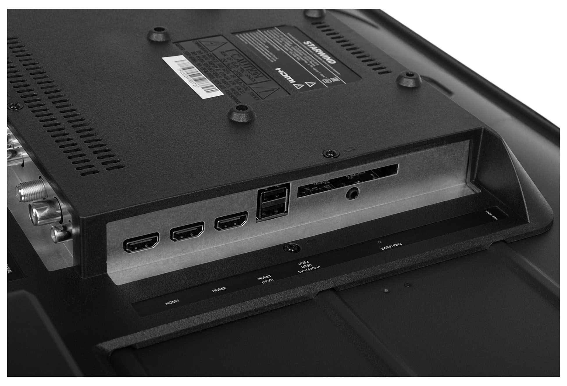 Телевизор Starwind Яндекс.ТВ SW-LED32SB304, 32", LED, HD, черный от магазина Старвинд