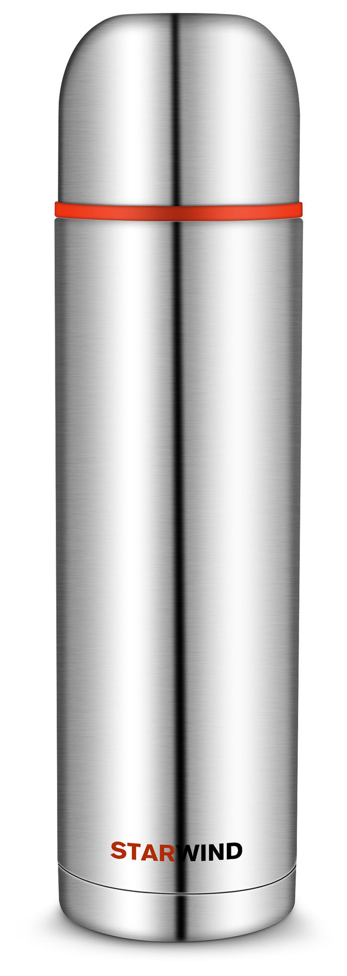 Термос Starwind 20-1200, 1.2л, серебристый/красный от магазина Старвинд