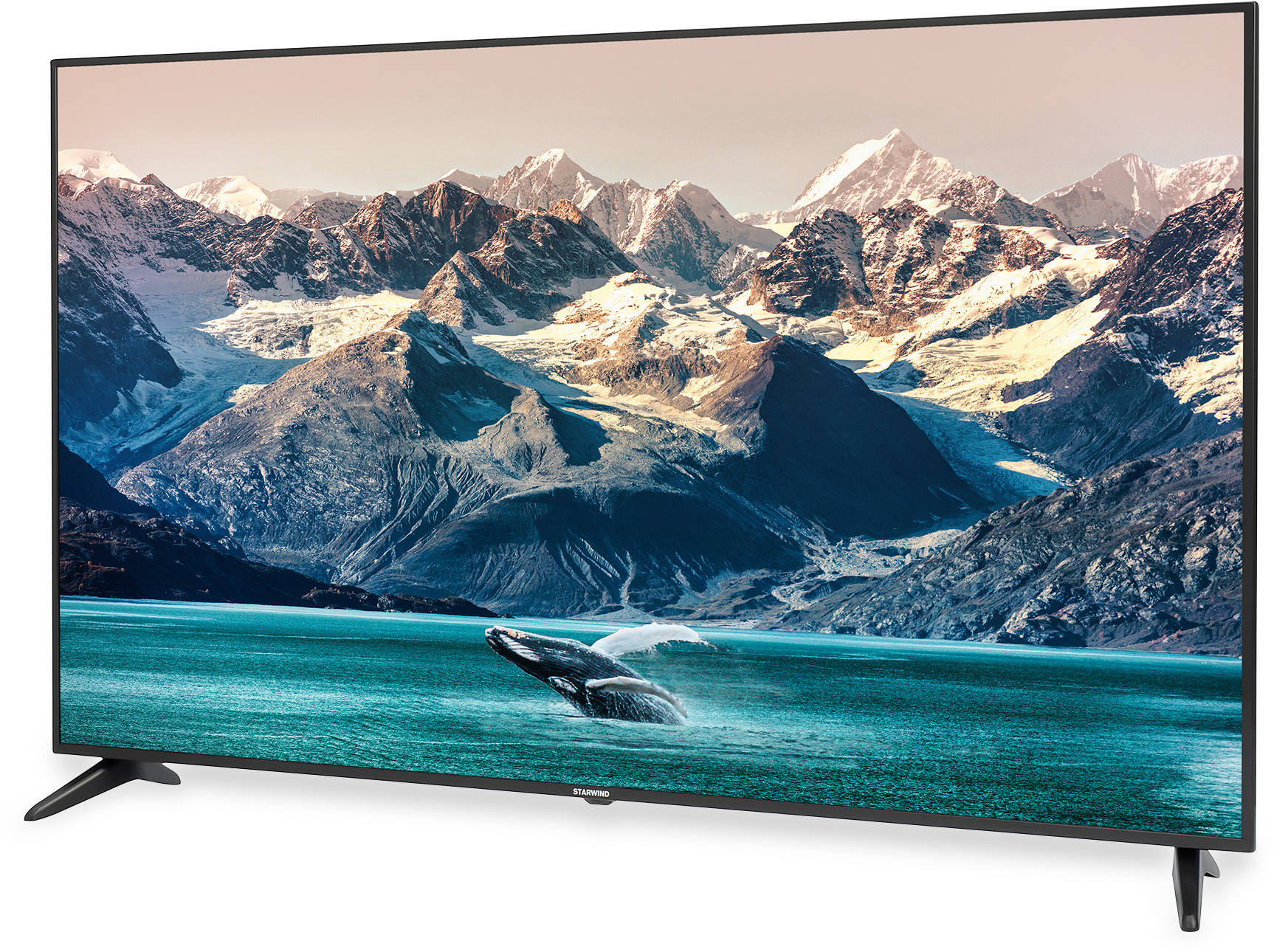 Телевизор Starwind Яндекс.ТВ SW-LED65UG401, 65", LED, 4K Ultra HD, черный от магазина Старвинд