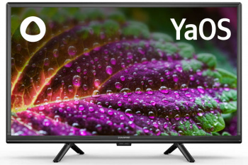 Телевизор Starwind Яндекс.ТВ SW-LED24SG304, 24", LED, HD, черный от магазина Старвинд