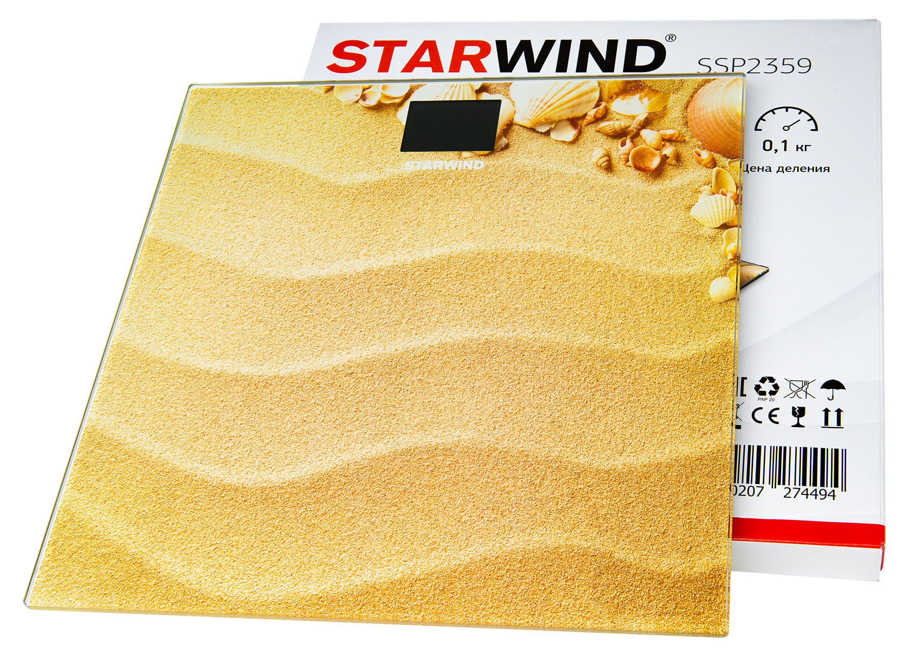 Весы напольные электронные Starwind SSP2359 рисунок от магазина Старвинд