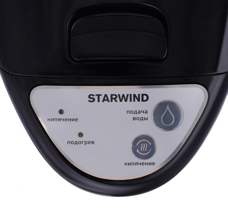 Термопот Starwind STP5181 черный/серебристый от магазина Старвинд